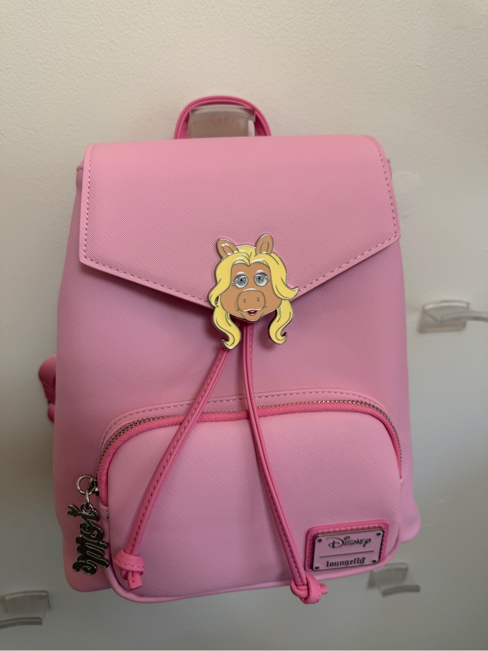 Loungefly Pink Miss Piggy Mini Backpack | The Muppets